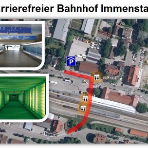 Barrierefreier Bahnhof Immenstadt